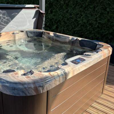 Nouvelle installation d’un spa Be Well Canada Spa O567C à Belfort (90)