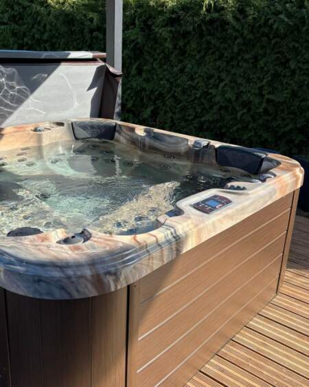 Nouvelle installation d’un spa Be Well Canada Spa O567C à Belfort (90)