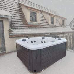 Installation spa hiver Be Well