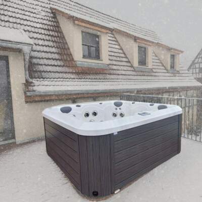 Installation spa hiver Be Well