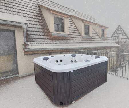 Installation spa hiver Be Well