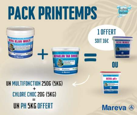 PACK PRINTEMPS – OFFRE DU 2 MARS AU 30 AVRIL!!